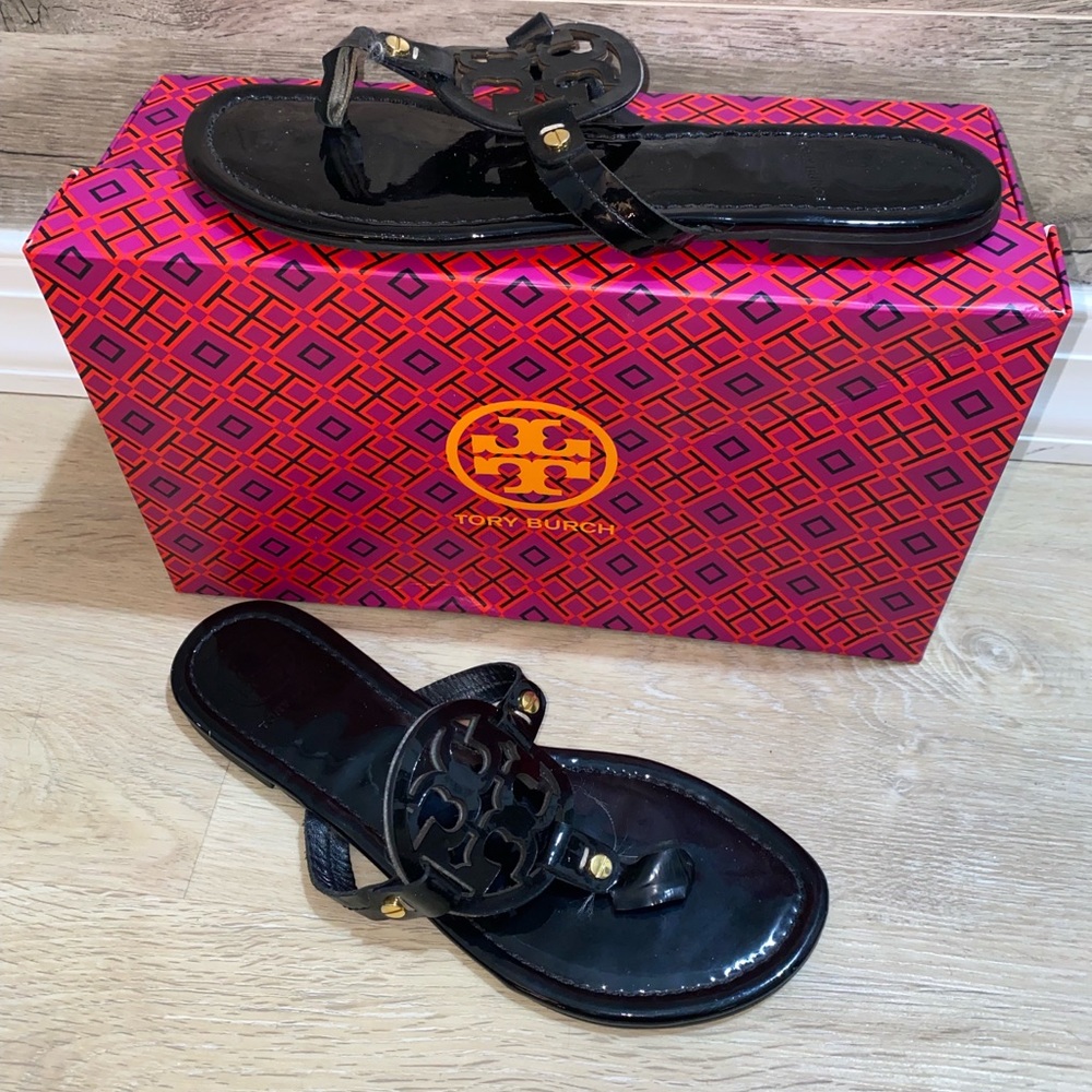 Black Tory Burch sandals